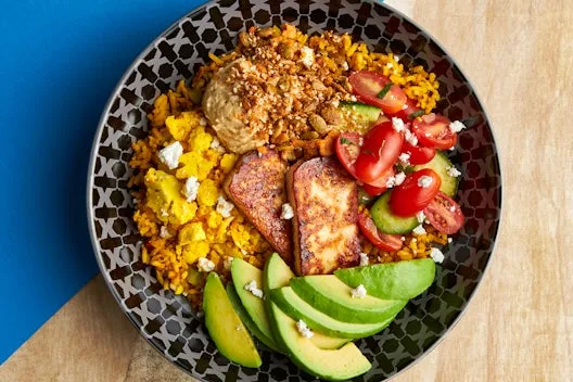 Edamame and Avocado Rice Bowl