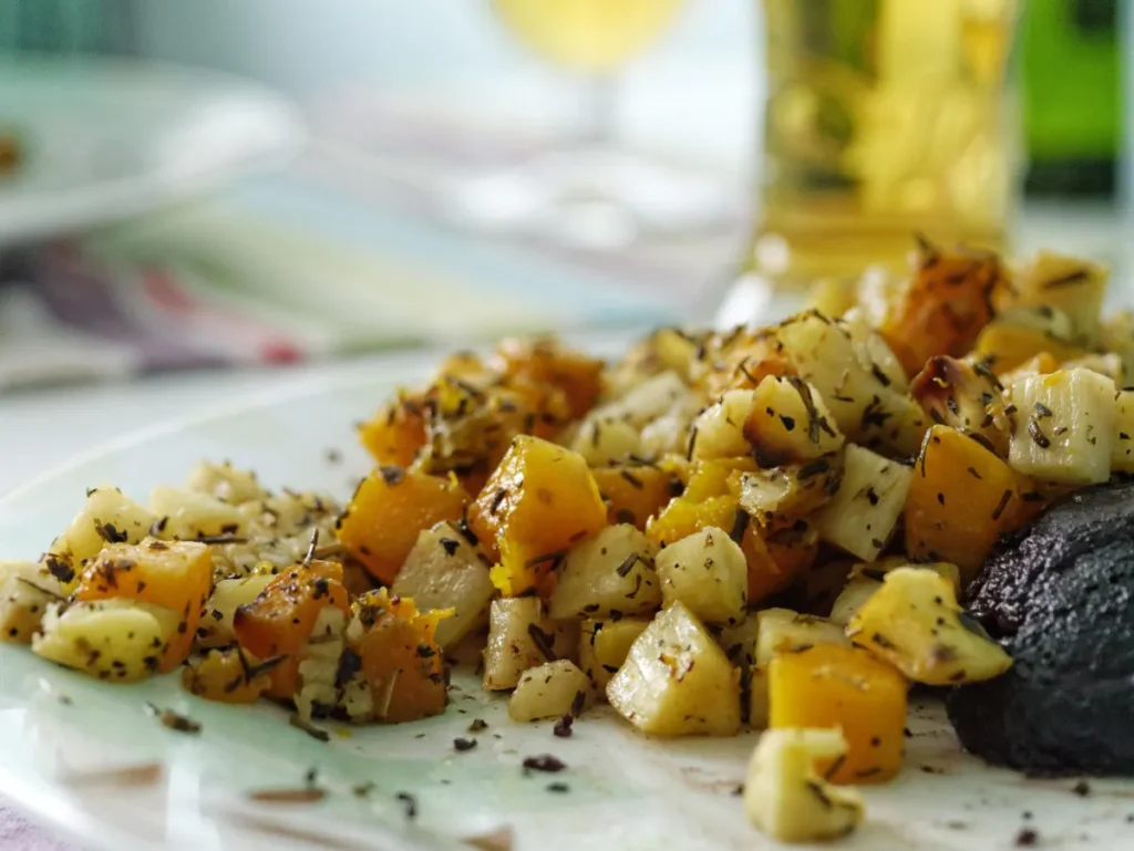 Lentil and Sweet Potato Hash