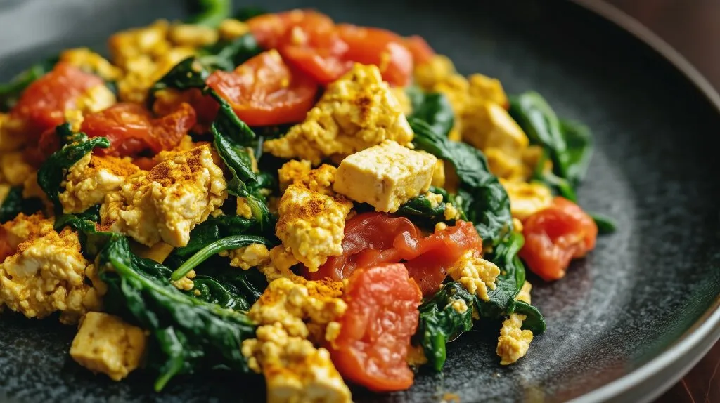 Protein Packed Tofu Scramble