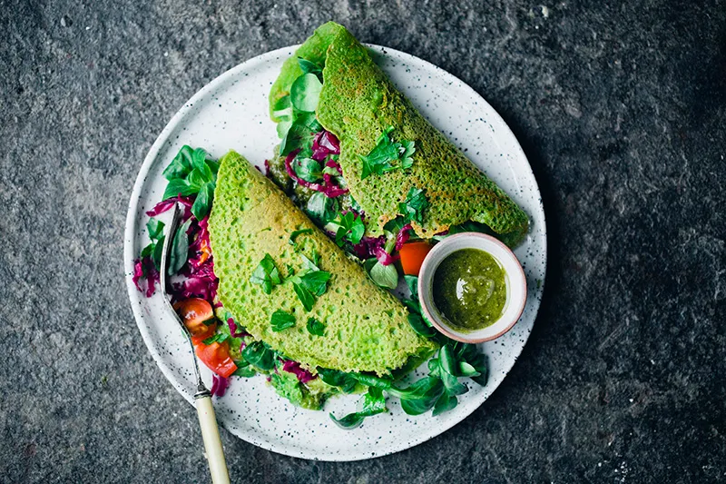 Savory Chickpea Pancakes