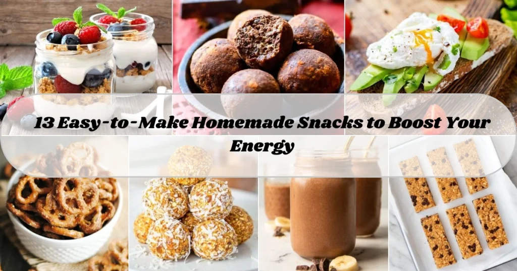 Easy-to-Make Homemade Snacks