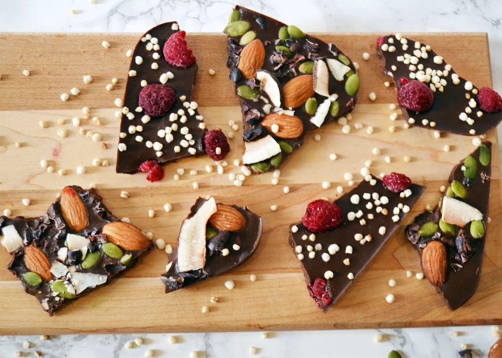 Vegan dark chocolate