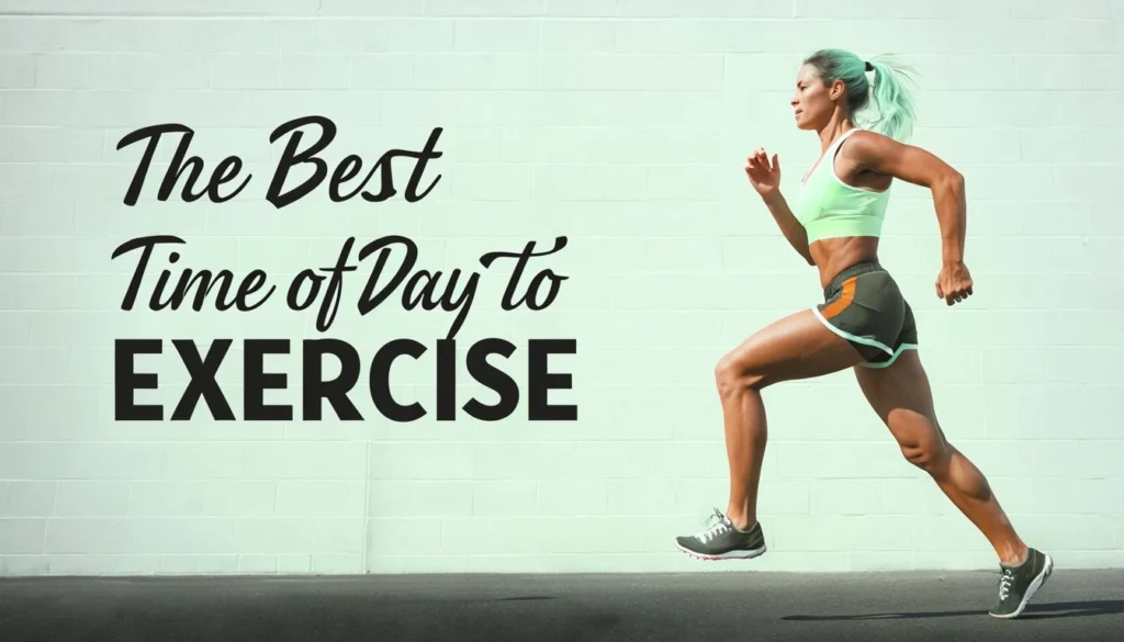 The Best Time of Day to Exercise