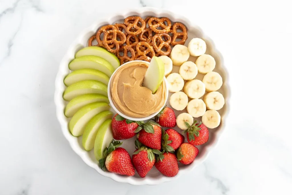 peanut butter fruit dip