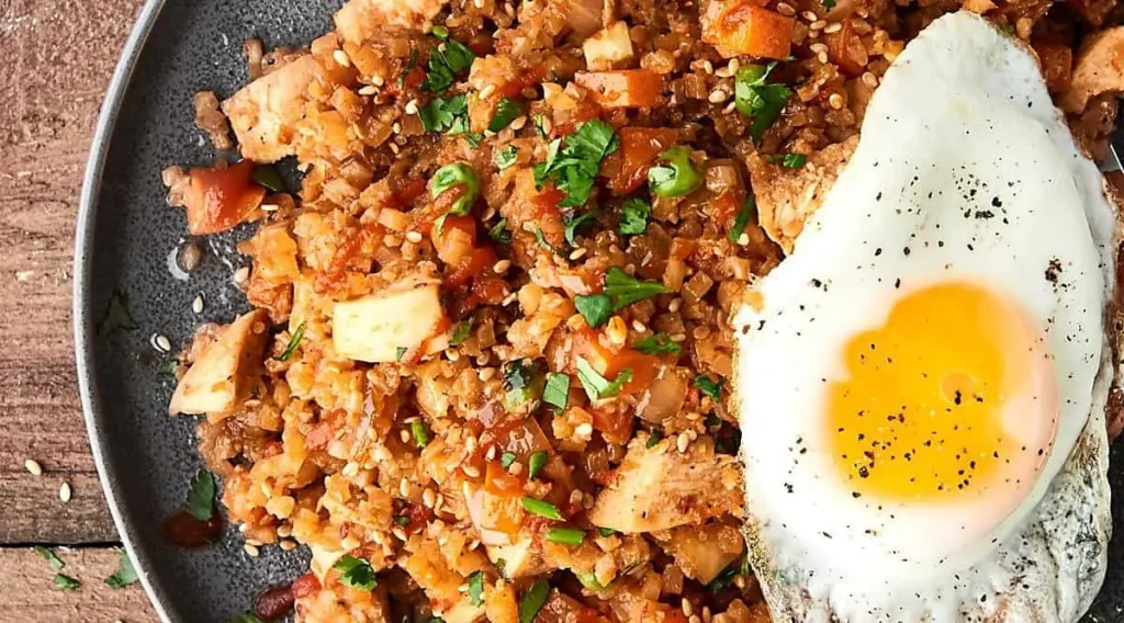 Chicken Cauliflower Fried Rice S