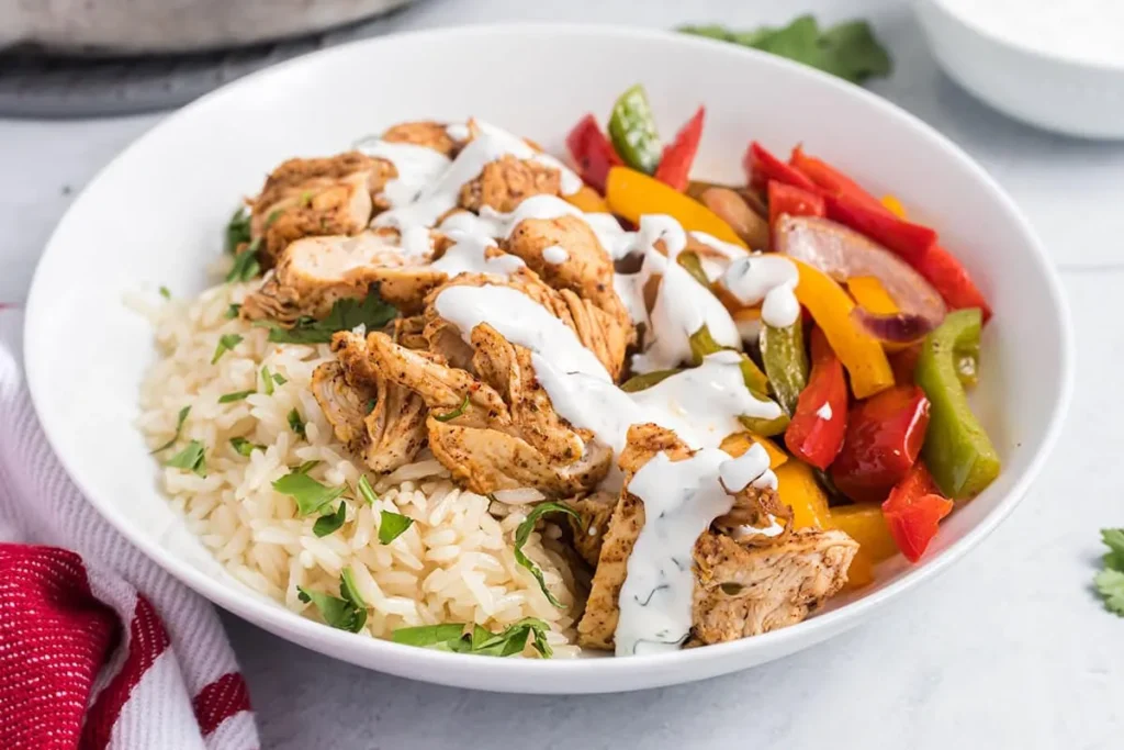 Chicken Fajita Bowls 5