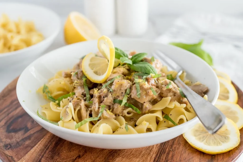 Lemon Basil Chicken Thighs Insta